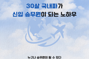 30살 국내파가 신입 승무원 되는 노하우